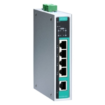 Moxa EDS-G205A-4POE-T Network Switch Unmanaged Gigabit Ethernet (10/10