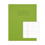 Rhino 9 x 7 Exercise Book 80 Page Light Green F6M (Pack of 10)