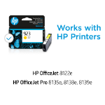 HP 923 Yellow Original Ink Cartridge