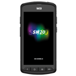 M3 MOBILE Mobile SM20x, 2D, SE4710, USB, BT (5.1), Wi-Fi, 4G, NFC, GPS, disp., GMS, RB, black, Android