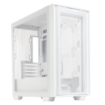 ASUS A21 Gaming Case w/ Glass Window Micro ATX Mesh Front 380mm GPU & 360mm Radiator Support White
