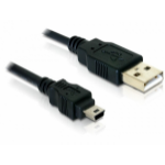 DeLOCK 82252 USB cable 1.5 m USB 2.0 USB A Mini-USB B Black