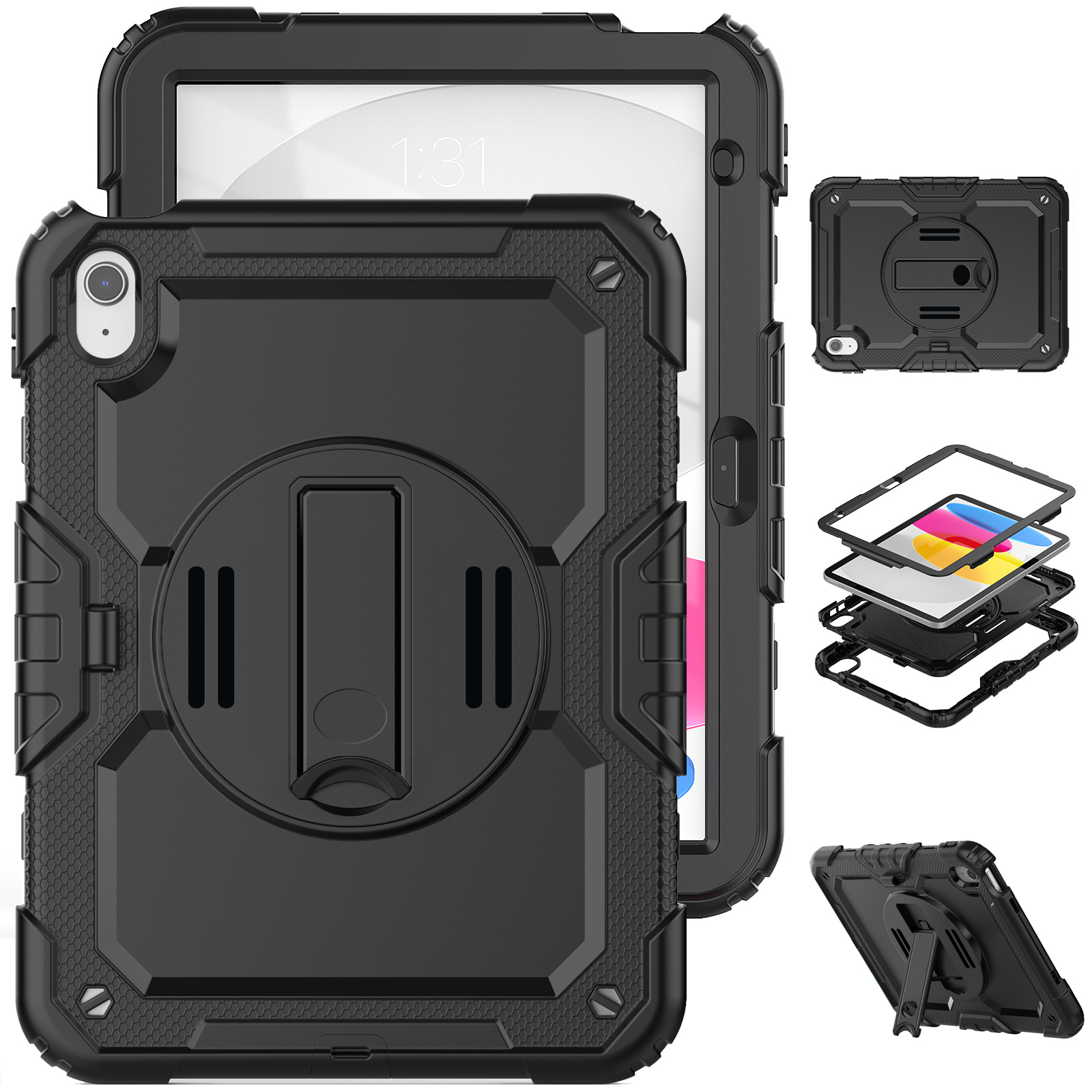 Techair iPad 10.9" 10th Gen 2022 rugged case