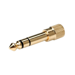 ROLINE GOLD Stereo Adapter 6.35 mm M - 3.5 mm F