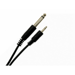 Cables Direct 2M6M3-003 audio cable 3 m 3.5mm 6.35mm Black