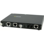 Perle SMI-1000-S2ST160 network media converter 1000 Mbit/s 1550 nm Single-mode Black