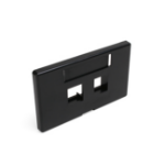 Leviton 49910-HE2 wall plate/switch cover Black