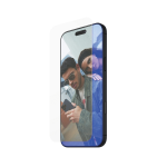 PanzerGlass SAFE. by ® Anti-Blue Light Screen Protector iPhone 16 Pro | Ultra-Wide Fit