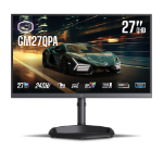 Cooler Master Gaming GM27QPA computer monitor 68.6 cm (27") 2560 x 1440 pixels Quad HD LCD Black