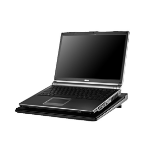 Cooler Master NotePal I300 notebook cooling pad 43.2 cm (17") Black