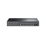 TP-Link Omada TL-SG2210MP Managed L2/L2+ Gigabit Ethernet (10/100/1000) Power over Ethernet (PoE) support 1U Black