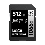 Lexar Professional 1066x 512 GB SDXC UHS-I Class 10