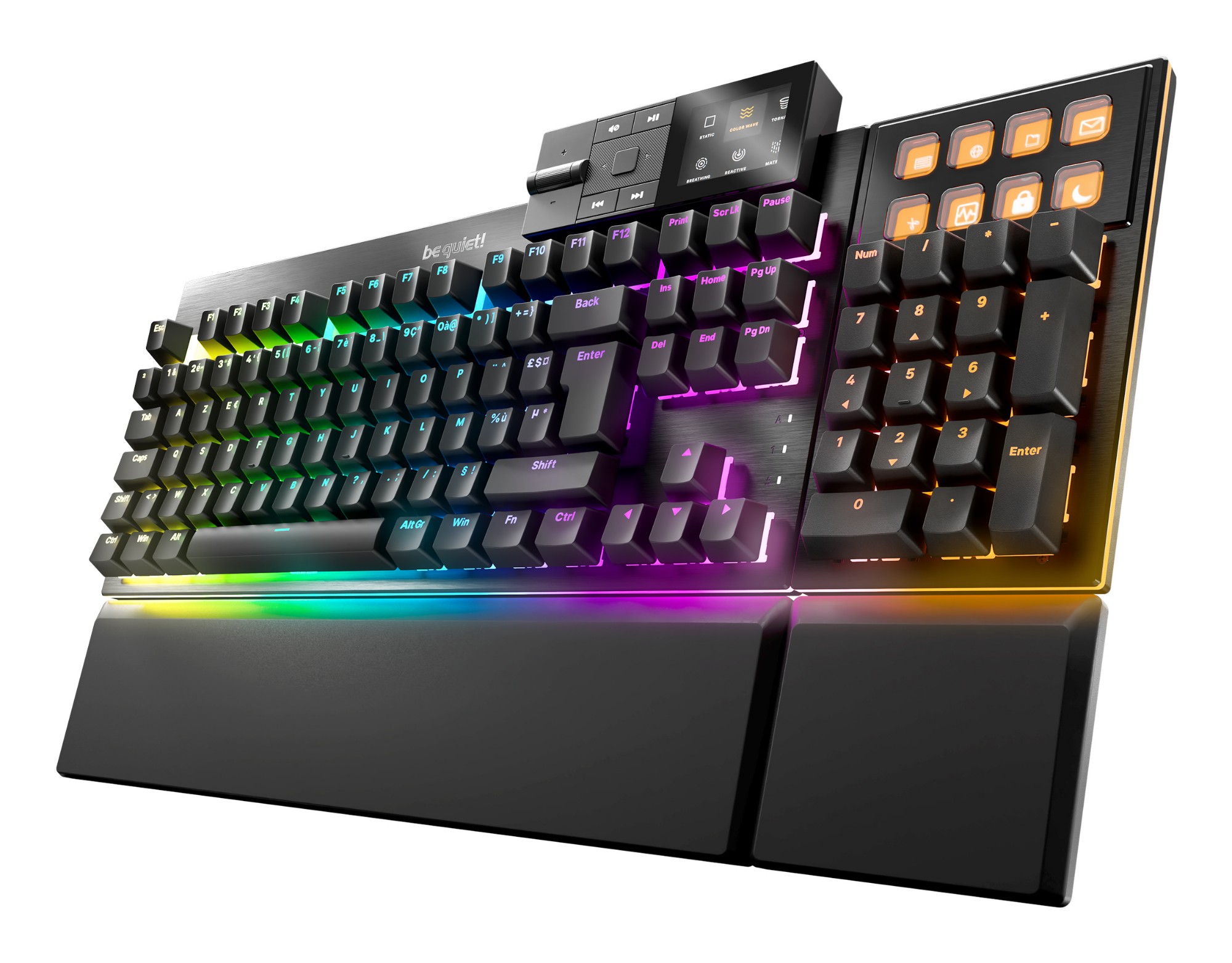 be quiet! Dark Mount Silent Linear FR ISO keyboard Gaming USB AZERTY F
