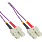 InLine Fiber Optical Duplex Cable SC/SC 50/125µm OM4 2m
