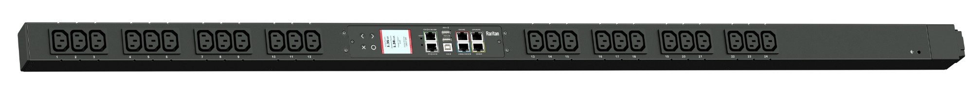 Raritan PX3-1486V power distribution unit (PDU) 24 AC outlet(s) 0U Bla