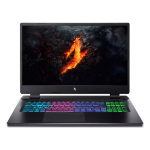 Acer Nitro 17 AN17-42-R61S AMD Ryzen™ 5 8645HS Laptop 17.3" Full HD 16 GB DDR5-SDRAM 512 GB SSD NVIDIA GeForce RTX 4050 Wi-Fi 6 (802.11ax) Windows 11 Home Black