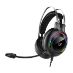 Balam Rush BR-941204 audífono y auriculare Auriculares Alámbrico Diadema Juego Negro