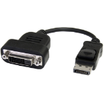 StarTech.com DP2DVIS video cable adapter 7.87" (0.2 m) DisplayPort DVI-D Black