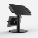 Bouncepad Clip Counter Twin | Compatible with All USB-C Tablets | Black