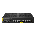 HPE Aruba Networking CX 6000 8p 10M/100M/1G Class4 PoE 2p SFP 1G 67W TAA Switch