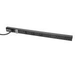 Tripp Lite PS2406RA08B surge protector Black 6 AC outlet(s) 120 V 96.1" (2.44 m)