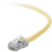 Belkin Cat5e, 8ft, 1 x RJ-45, 1 x RJ-45, Yellow networking cable 95.7" (2.43 m)