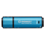 Kingston Technology IronKey Vault Privacy 50 USB flash drive 512 GB USB Type-A 3.2 Gen 1 (3.1 Gen 1) Black, Blue