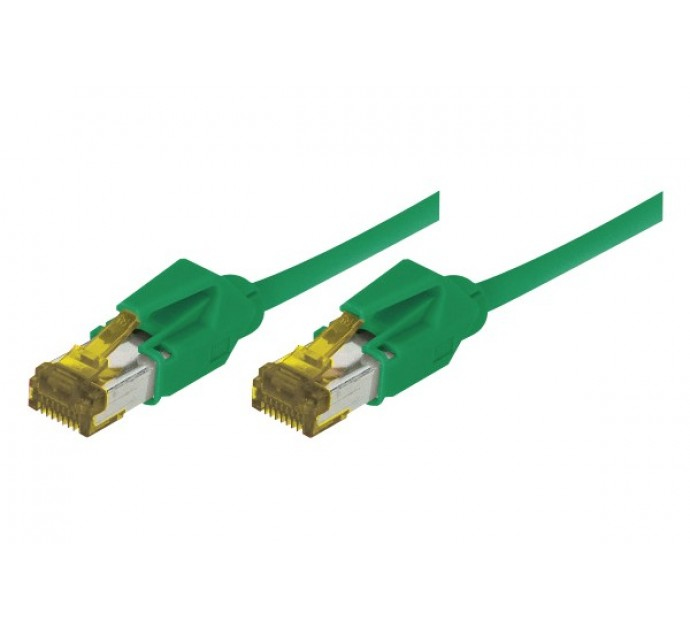 EXC Patch RJ45 S/FTP CAT 7 LSOH Snagless Green 1 networking cable 1 m Cat7 S/FTP (S-STP)