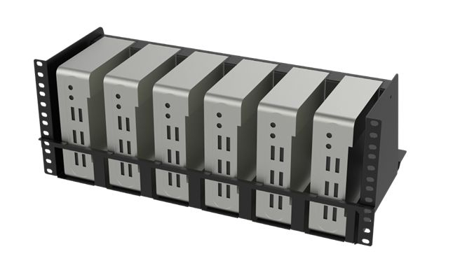 Lanview LVR-MINIPC-BRACK-4UBL rack accessory Shelf