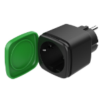 Deltaco SH-OP01 smart plug 3120 W Black, Green