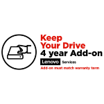 Lenovo Keep Your Drive Add On - Extended service agreement - 4 years - for IdeaPad 5 14IIL05, 5 15IIL05, 5 16, 5 Pro 16, IdeaPad Flex 5 15ITL05, Legion 5 15, 5 17