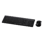 Hama Trento keyboard RF Wireless QWERTZ German Black