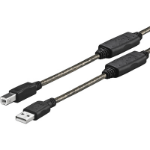 Vivolink PROUSBAB10 USB cable 10 m USB 2.0 USB A USB B Black