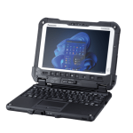 Panasonic TOUGHBOOK G2 MK1, 25,7cm (10,1''), GPS, digitizer, USB, USB-C, BT, Ethernet, Wi-Fi, 4G, Intel Core i5, SSD, Win. 11 Pro