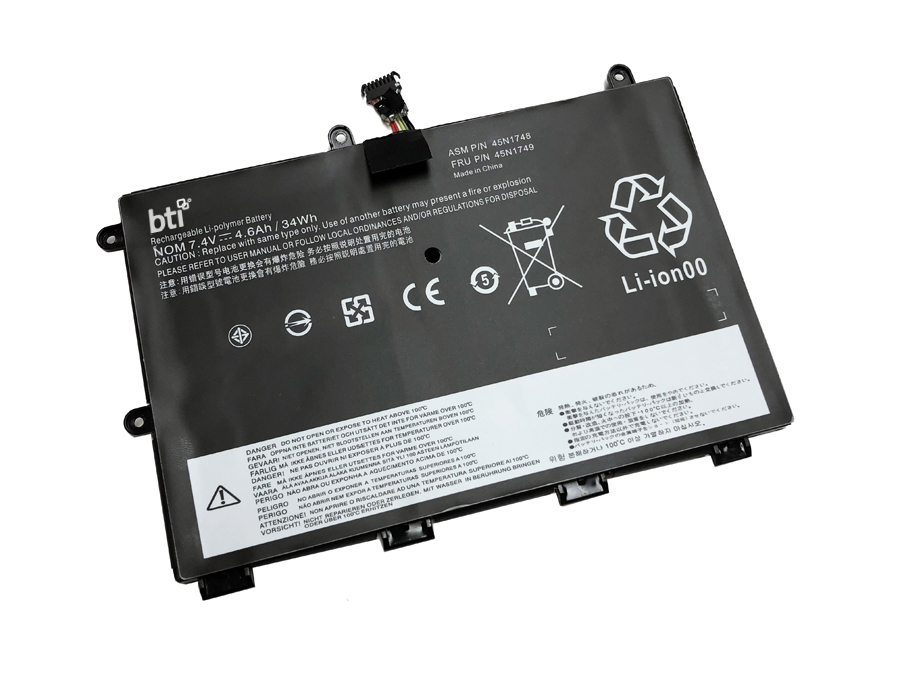 BTI 45N1748- notebook spare part Battery