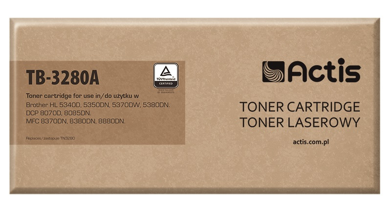 Actis TB-3280A toner (replacement for Brother TN3280; Standard; 8000 pages; black)