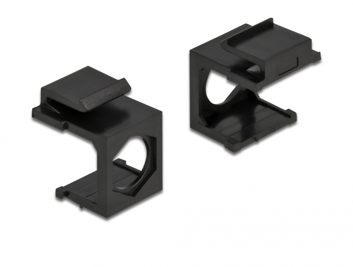 Image of DeLOCK 86739 wall plate/switch cover Black