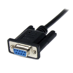 StarTech.com SCNM9FM2MBK Serial Cables Black 2 m DB-9
