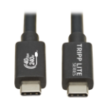 Tripp Lite U521-1P2M-BK USB cable 1.2 m USB C 40 Gbit/s 240 W Black