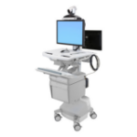 Ergotron StyleView White Flat panel Multimedia cart