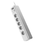 APC PM5-FR surge protector White 5 AC outlet(s) 230 V 1.83 m