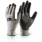 BEESWIFT Pu Coated Cut 5 Glove Black S