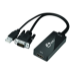 Siig CE-VG0U11-S1 USB graphics adapter Black