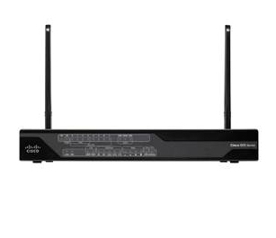 Image of Cisco C887VAG wireless router Fast Ethernet 4G Black