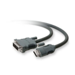 Belkin F2E8242B03 video cable adapter 0.9144 m HDMI DVI-D Black