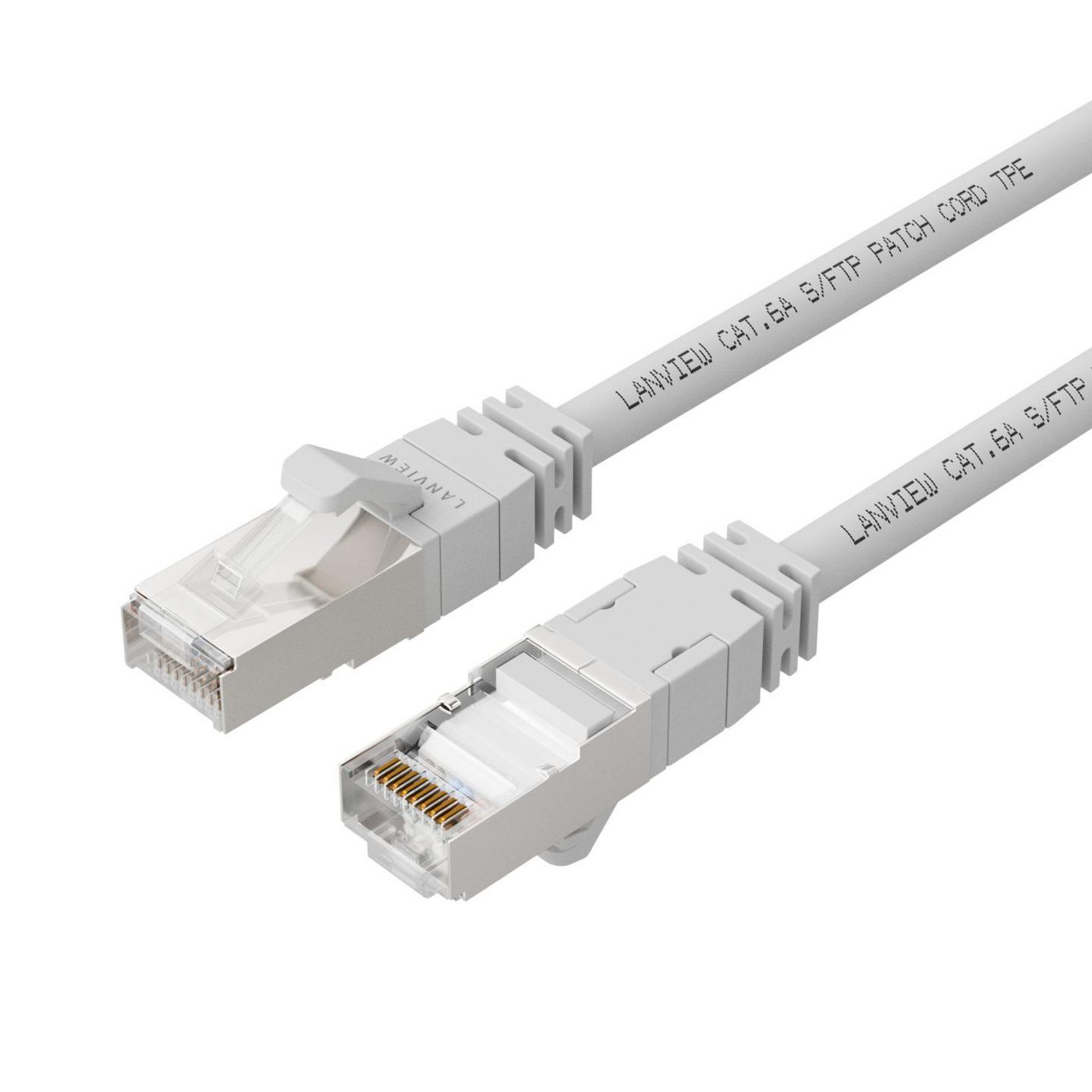 Image of Lanview LV-SFTP6A015W networking cable White 1.5 m Cat6a S/FTP (S-STP)