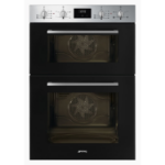 Smeg Cucina Built In Double Oven - Stainless Steel