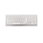 CHERRY STRAIT 3.0 keyboard USB German Silver, White  Chert Nigeria