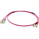 Microconnect FIB122010-4 InfiniBand en Glasvezelkabel 10 m SC ST Violet