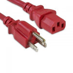 eNet Components N515-C13-RD-6F-ENC power cable Red 82.7" (2.1 m) NEMA 5-15P C13 coupler